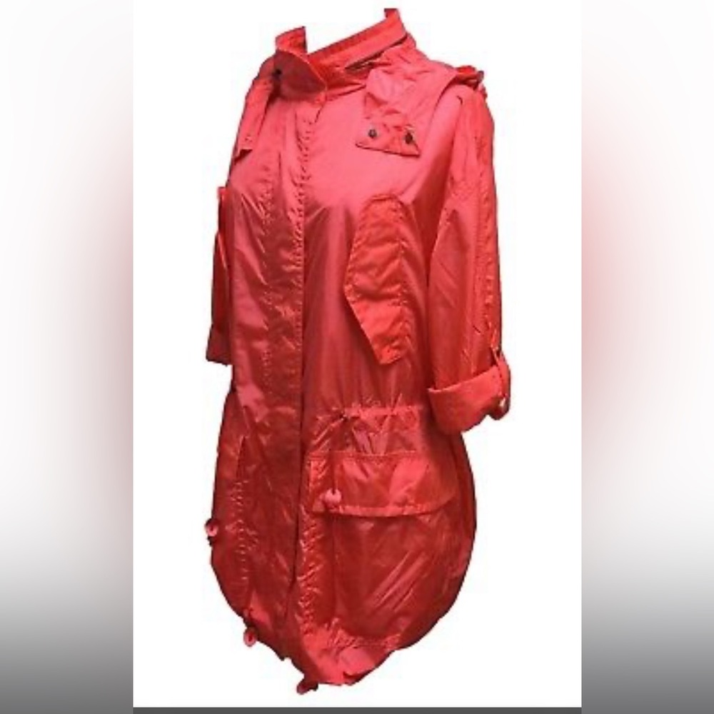 Coach Watermelon Coloured Windbreaker/Anorak Size Medium